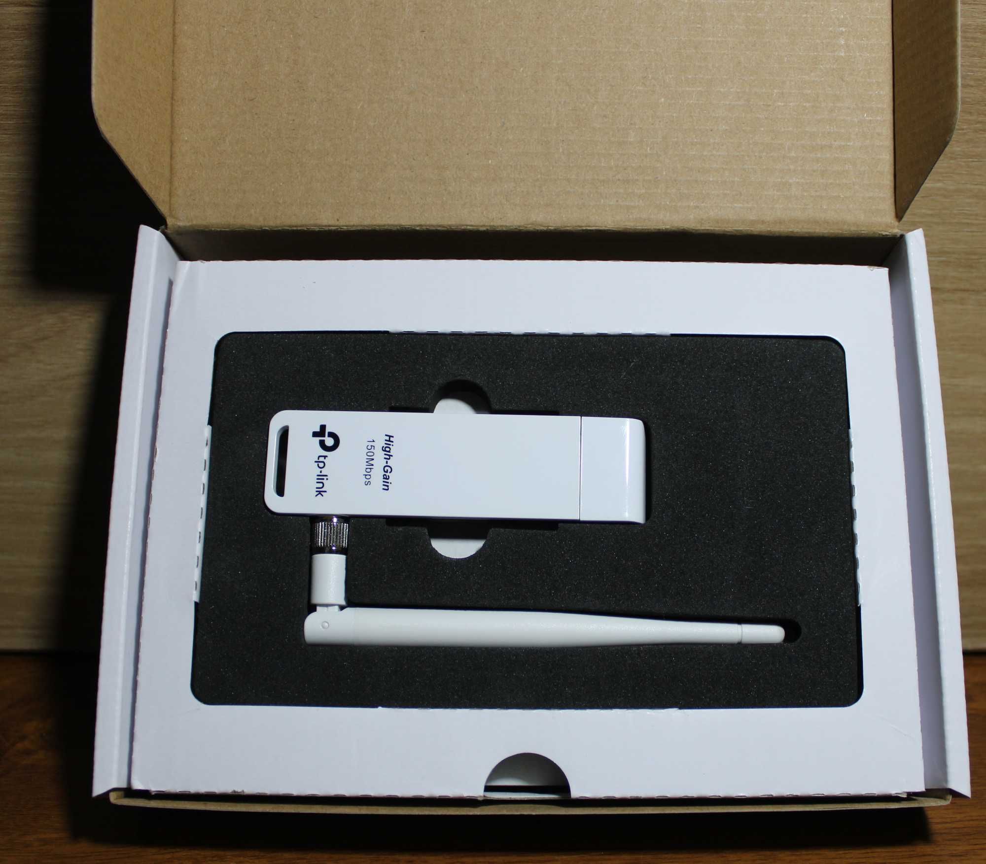 Karta sieciowa Wi-Fi USB TP-LINK TL-WN722N v3 | Komplet w pudełku