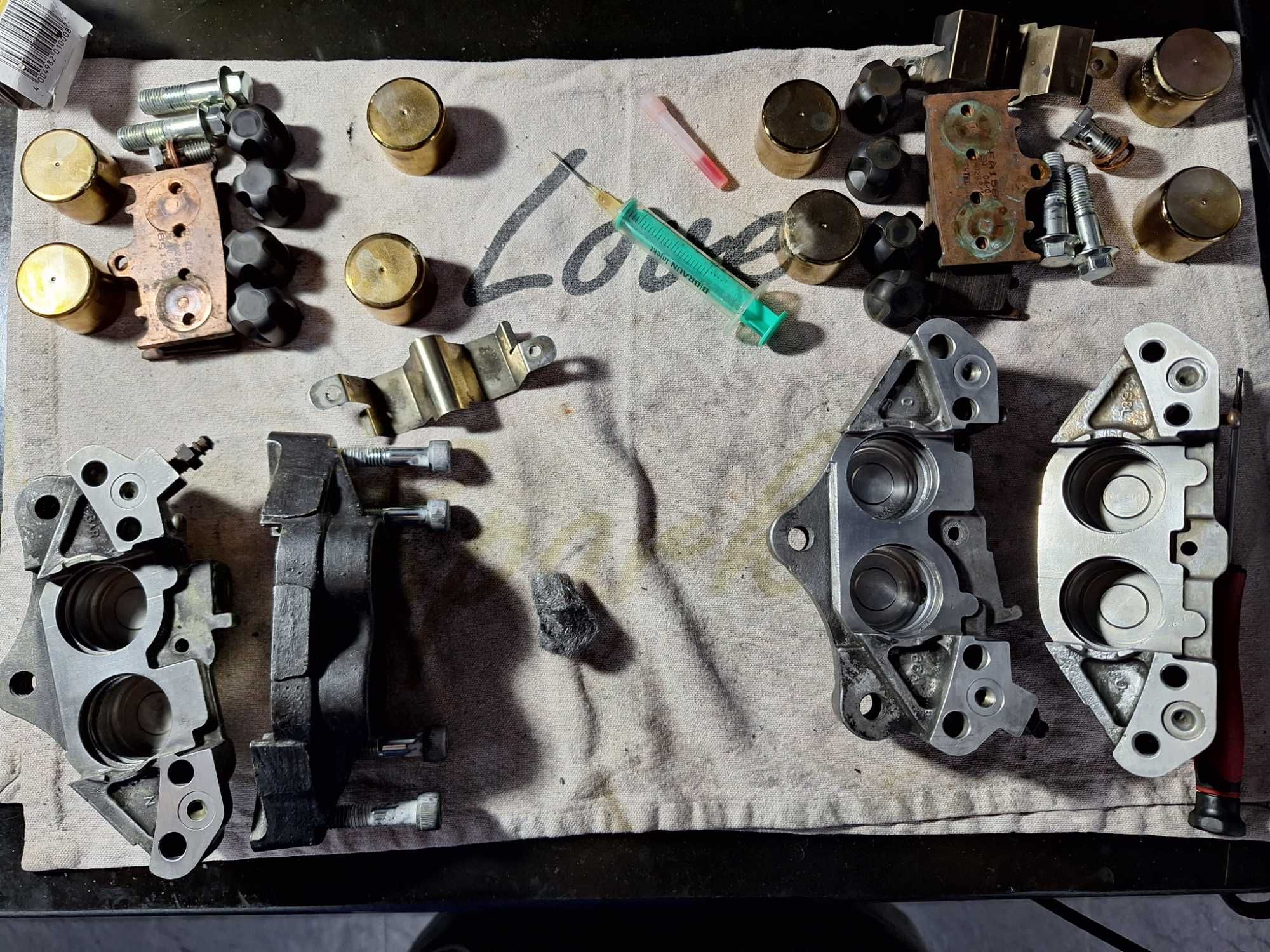 Restauro de Pinças/Bombas Mota