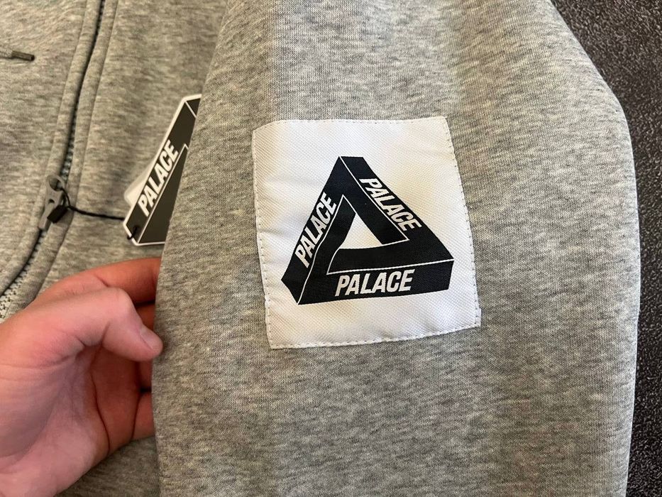 Худі Palace Balaclava Shearing Thermal Hoodie Grey