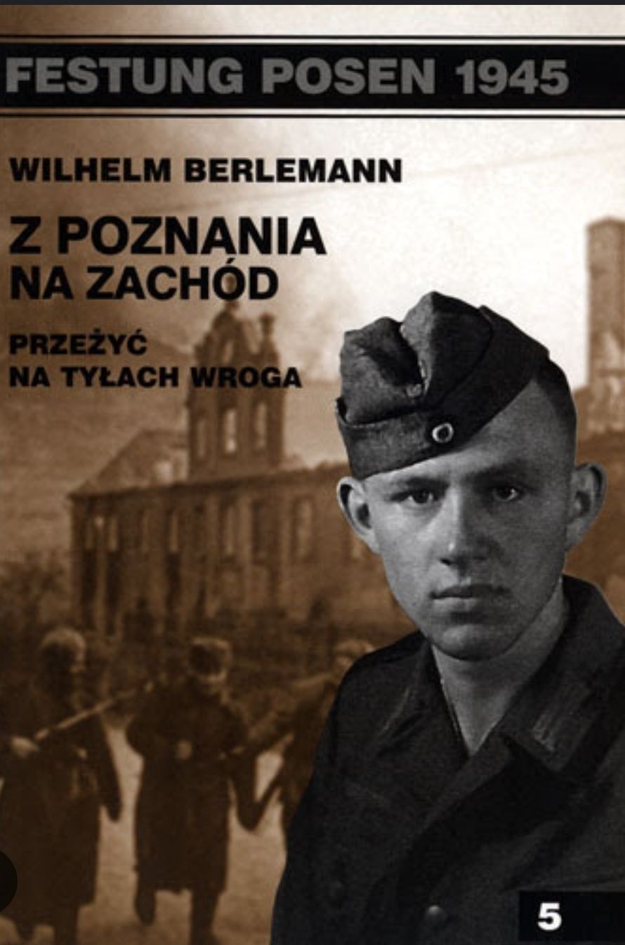 Ksiażka Wilhelm Berlemann "Z Poznania na zachód".