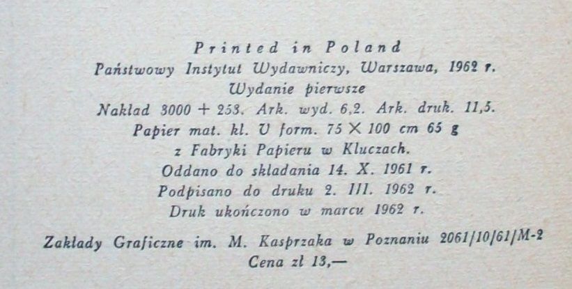 Król Henryk IV, cz. pierwsza, Wiliam Szekspir, PIW 1962.