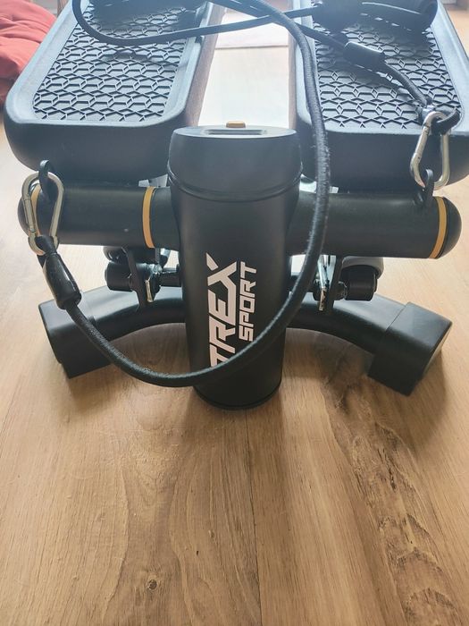 Stepper Trec sport stan ideal skośny prosty linki oporowe licznik krok