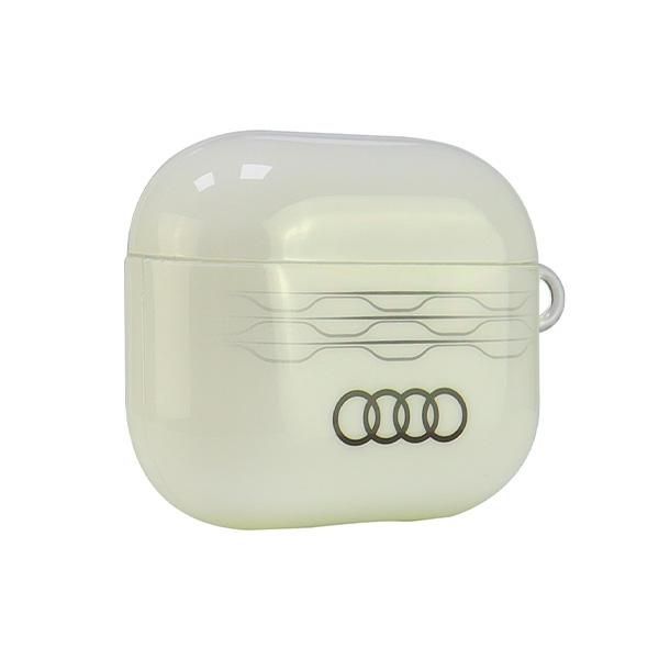 Audi IML Geometric Pattern AirPods 3cover biały/white