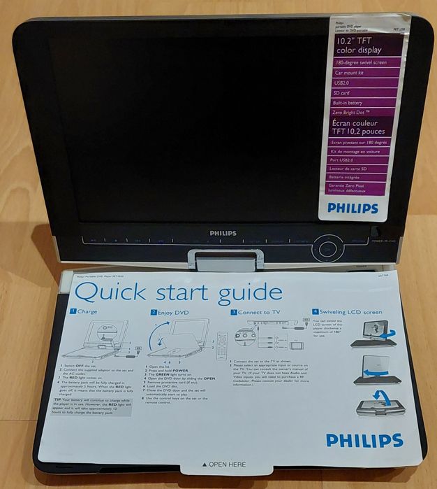Leitor de DVD Philips