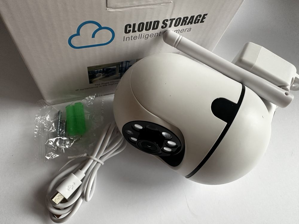 Kamera domowa Cloude Storage nowa biała