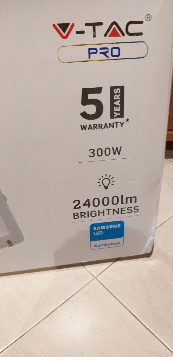 Projectores em Led samsung  V-TAC 300W/230V