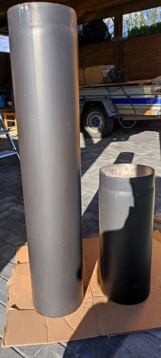 Rura spalinowa fi 200 mm 100cm