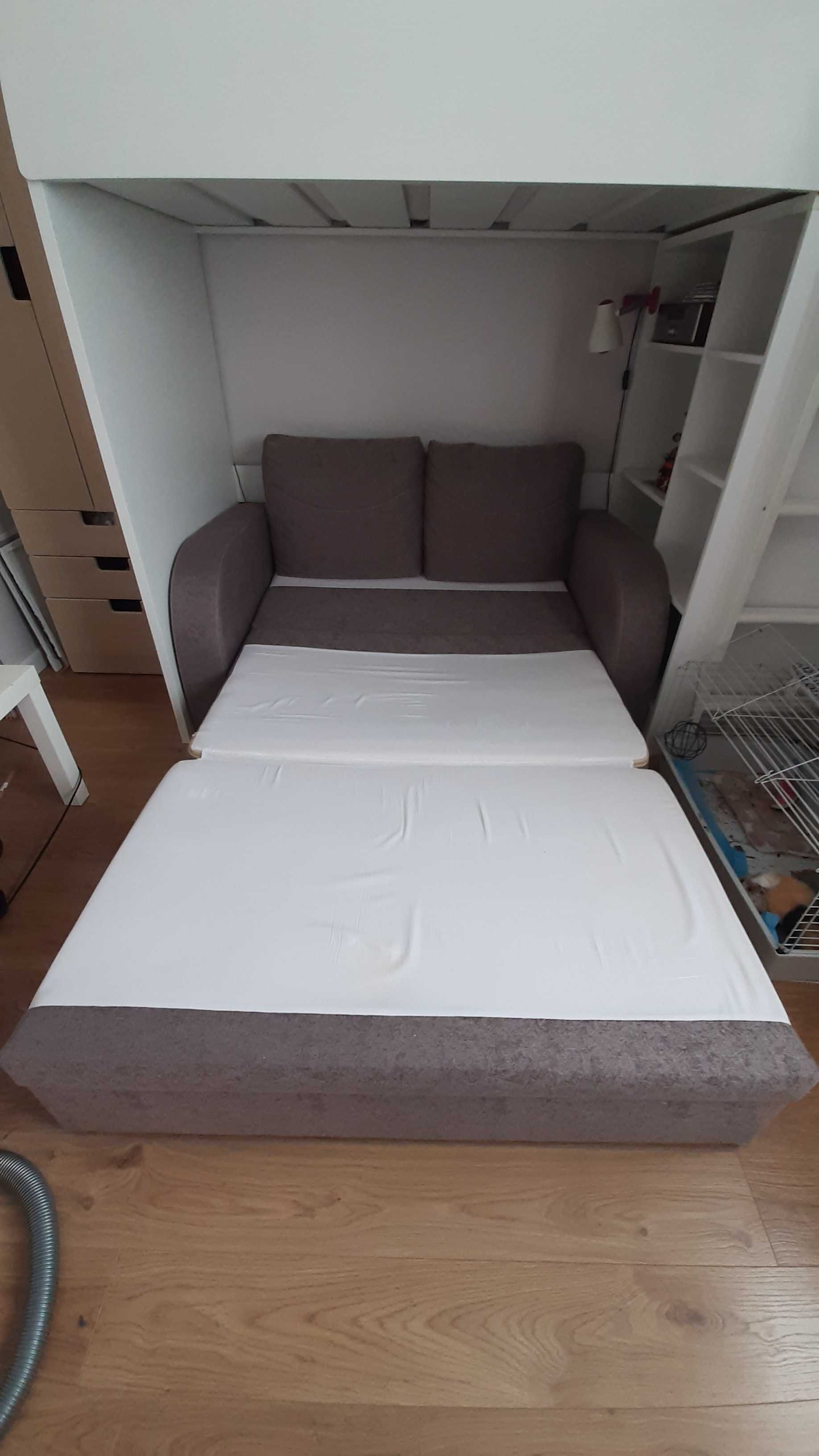 Sofa rozkładana 154 cm szerokość  90cm głębokość
