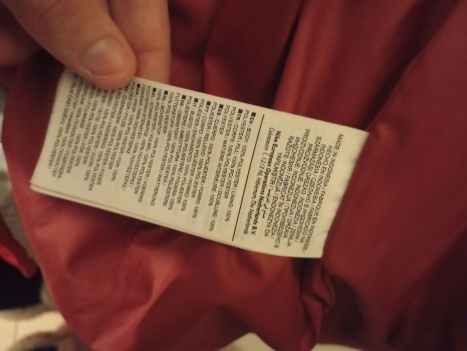 Casaco de inverno nike