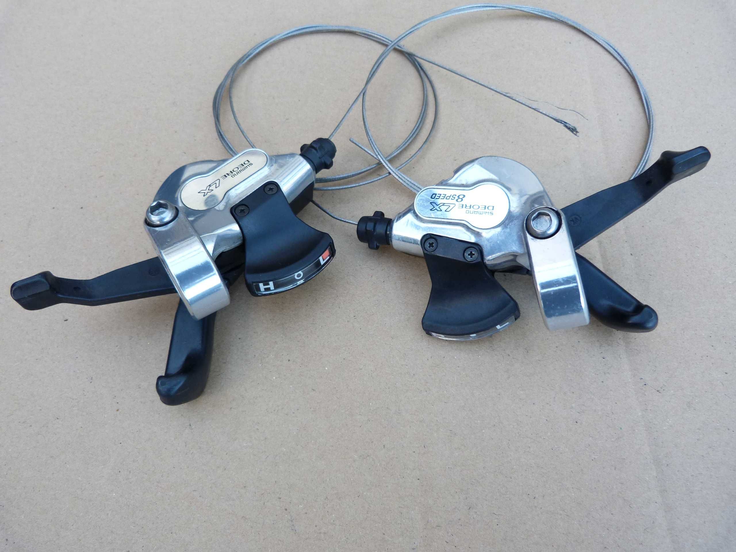 Manetki Shimano Deore LX SL-M569 3x8 retro