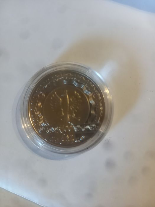 Medal 100 lat złotego w kapslu