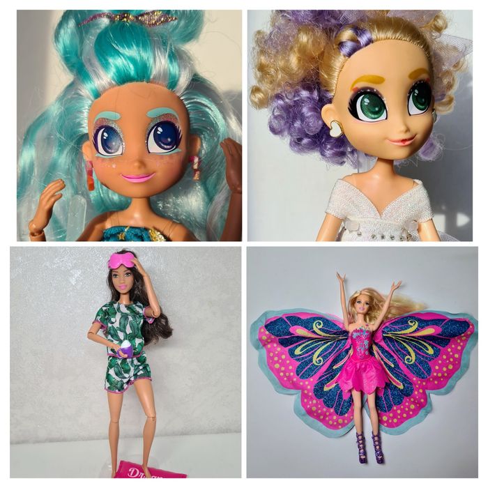 Лялька Барбі Mattel шарнірна фея принцеса Русалка Hairdorables великі