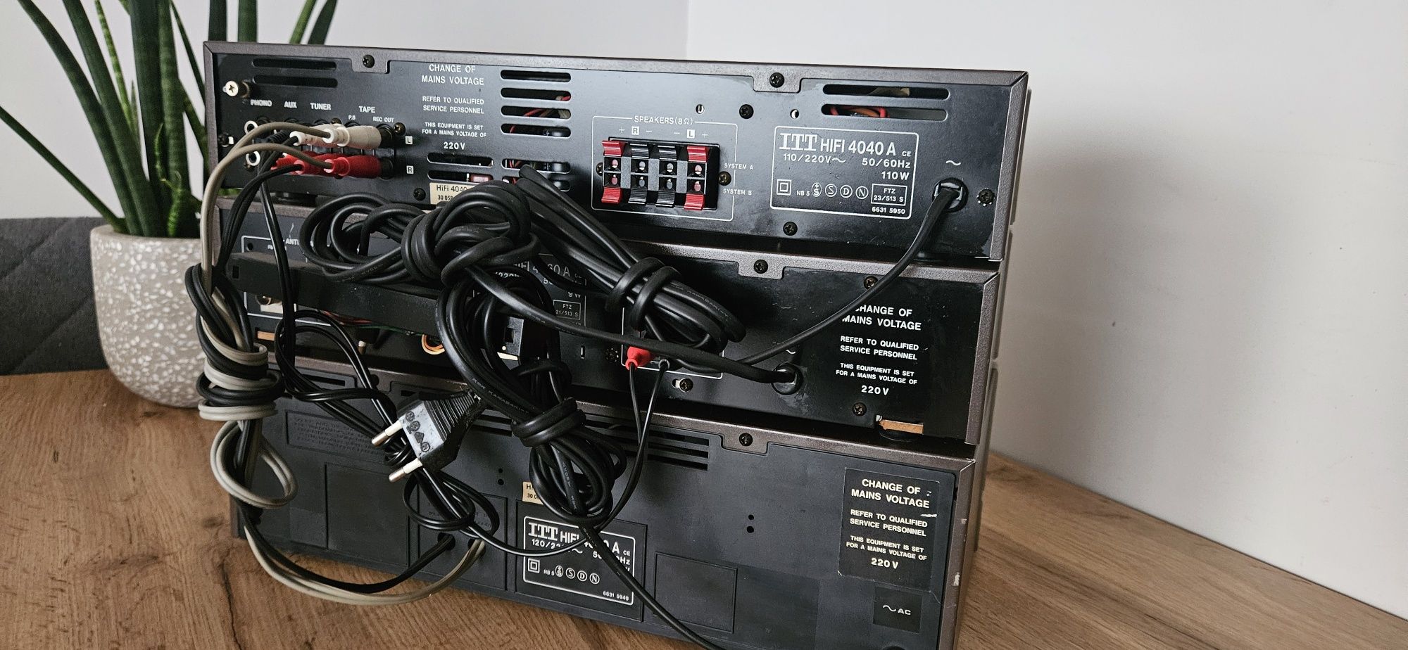 Wieża stereo ITT Hi Fi 4040 component line segmentowa