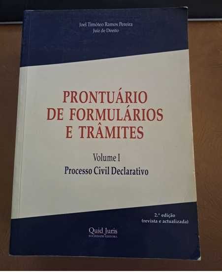 Prontuário de Formulários - Vol. I