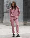 Жіночий спортивний костюм Staff te powder logo oversize fleece