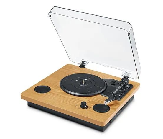 Gramofon Dual DTR 61 z wbudowanymi głośnikami Tchibo