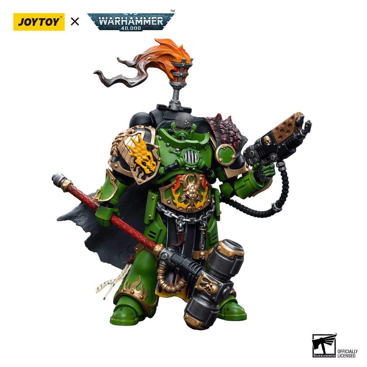 JOYTOY Фігура Salamanders Captain Adrax Agatone - Warhammer 40K