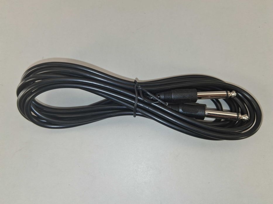 N275 Kabel Instrumentalny Duży Jack 6.3mm Mono 3m Prosty-Prosty