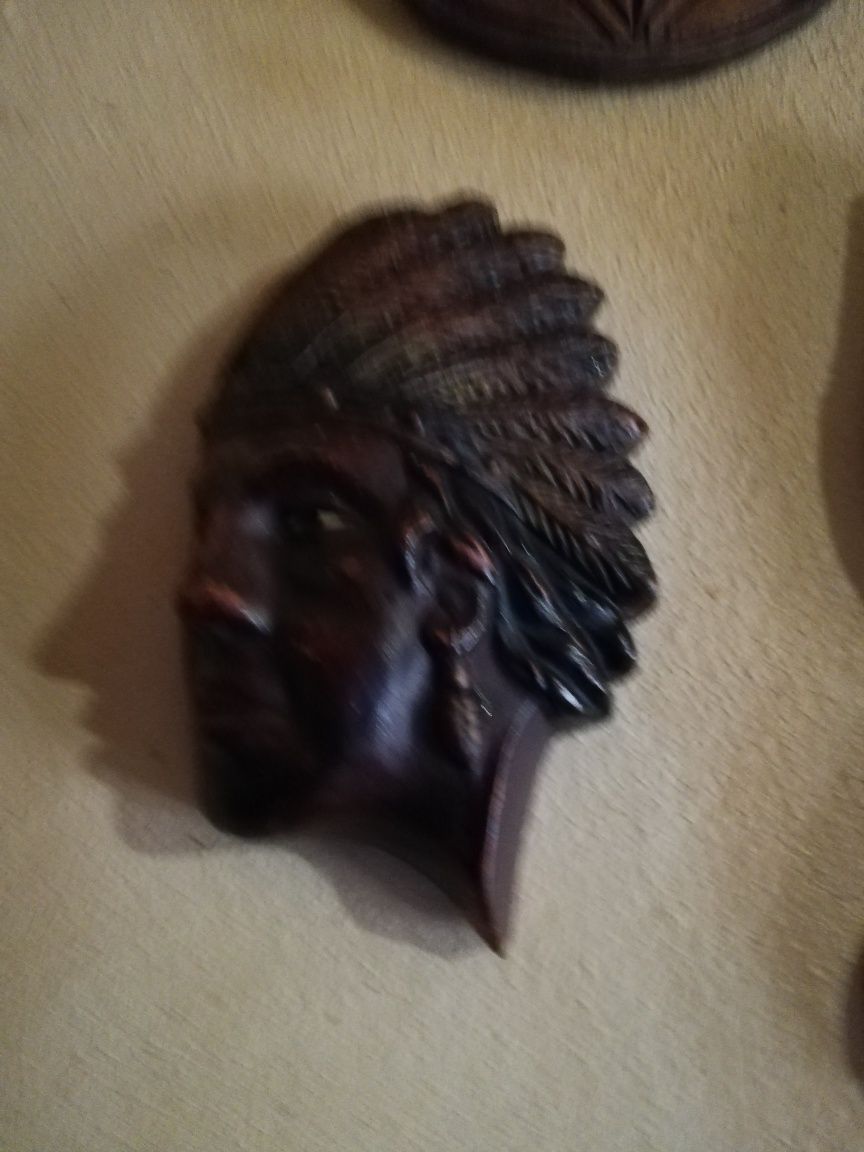 Caras africanas decorativas