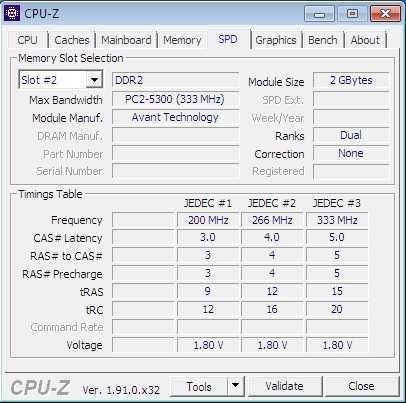 2 Gb DDR2-667 SO-Dimm OWC