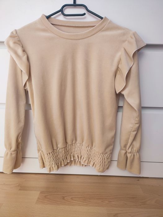 Welurowa bluzeczka r.152/158