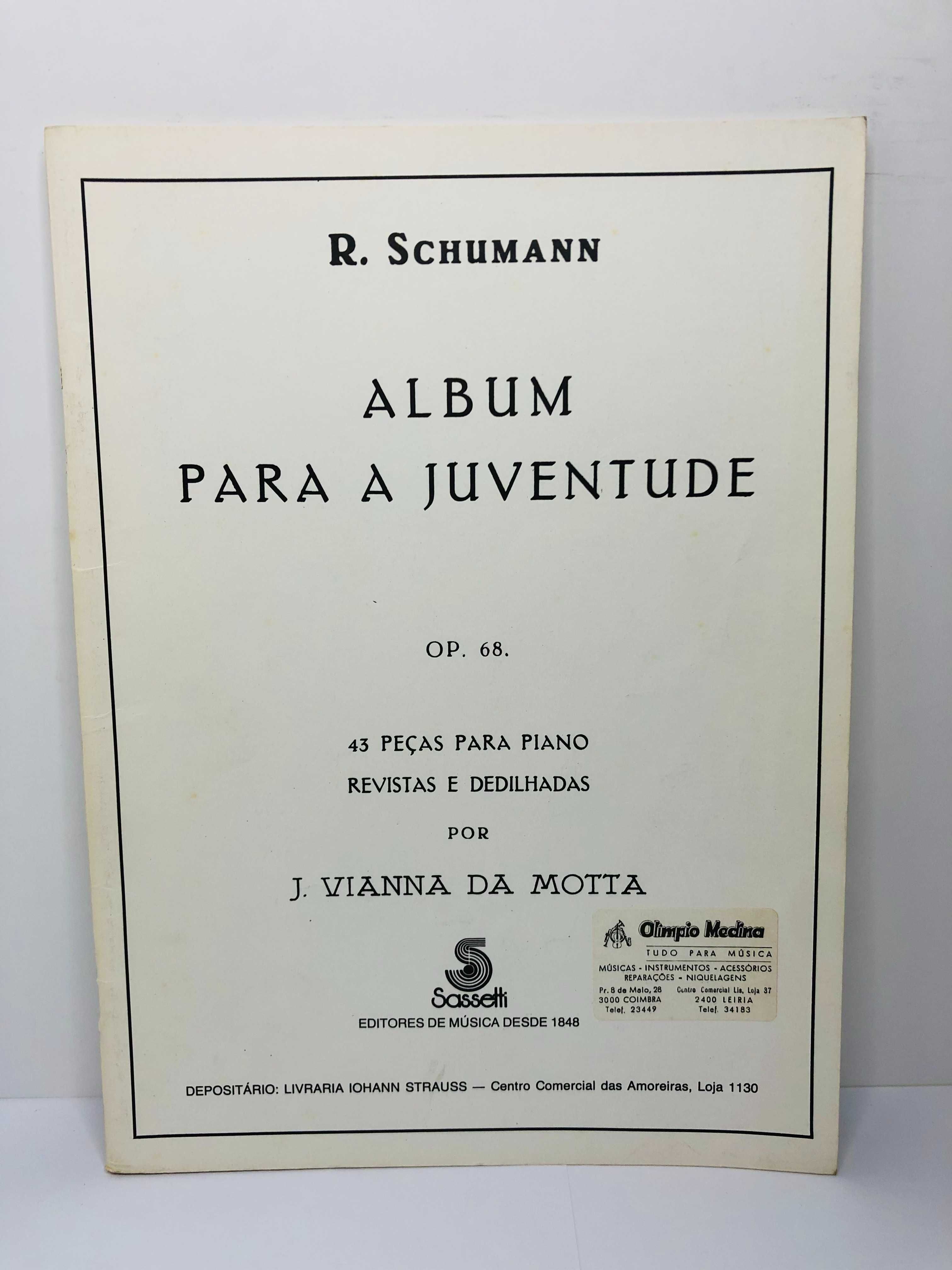 Álbum para a Juventude OP.68 43 Peças para Piano - R. Schumann