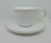 Porcelanowa filiżanka ze spodkiem Anlux golf.