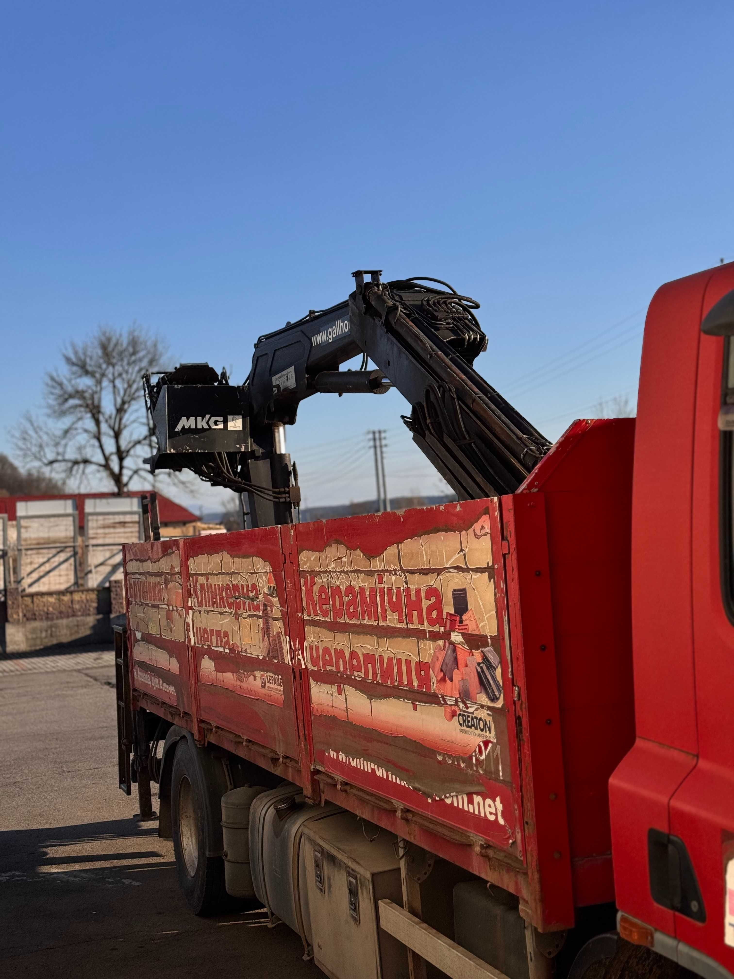 Маніпулятор DAF CF | Кран HLK11V | 2002 рік | Готовий до роботи