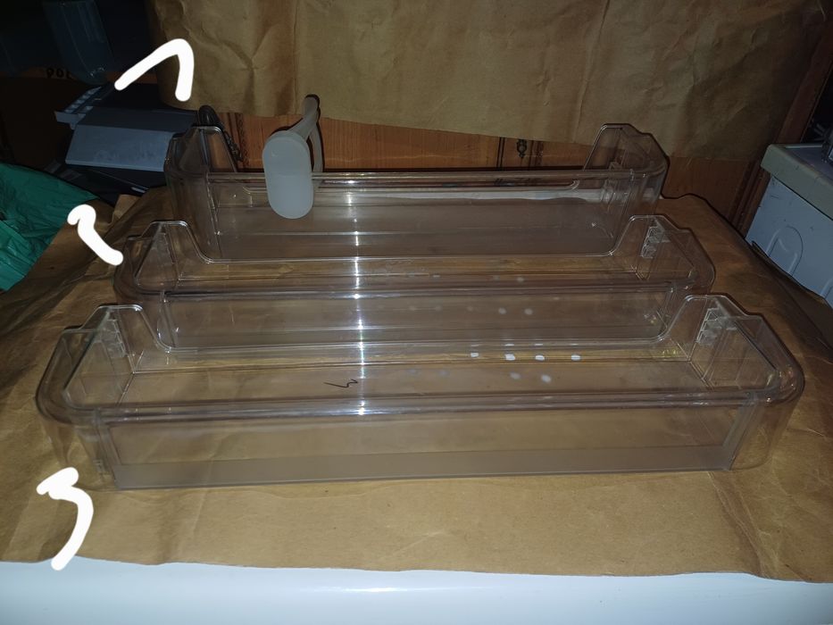 Boczna półka balkonik do lodówki Whirlpool