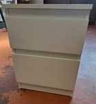 Cómoda c/2 gavetas, branco