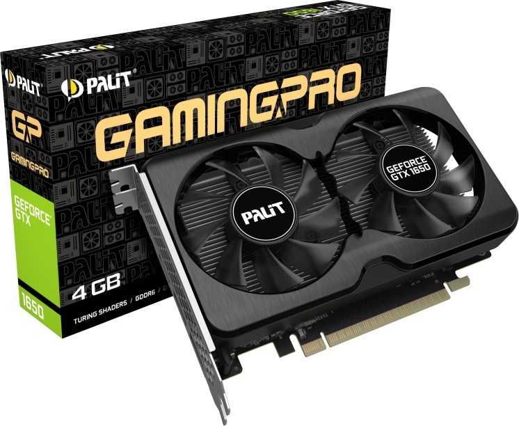 Видеокарта Palit GeForce GTX 1650 GDDR6 (gtx1060, rx580)