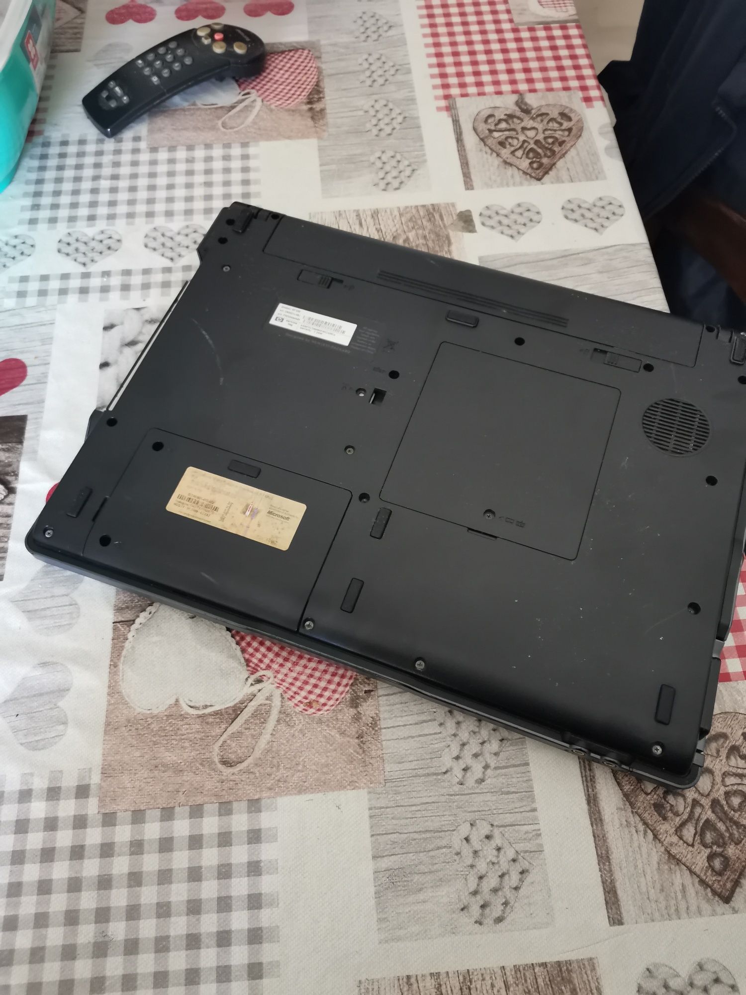 Portatil hp 530 a trabalhar