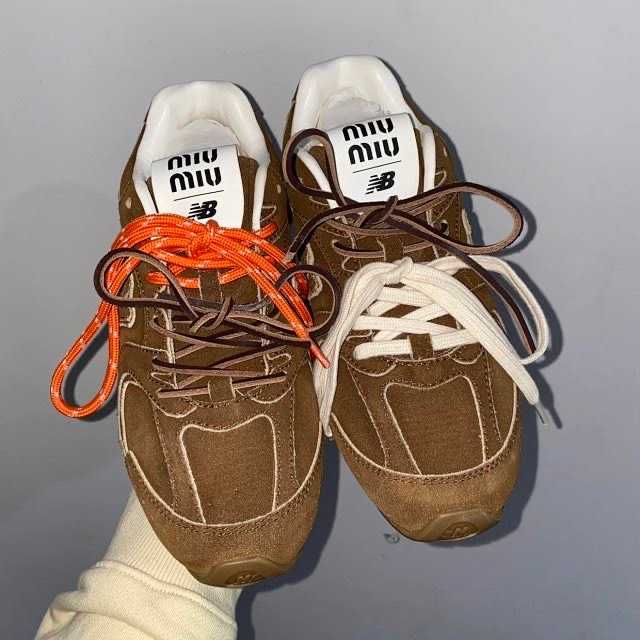 “buty męskie I damskie"New_Balance_530_SL_Miu Miu_Cinnamon roz.42