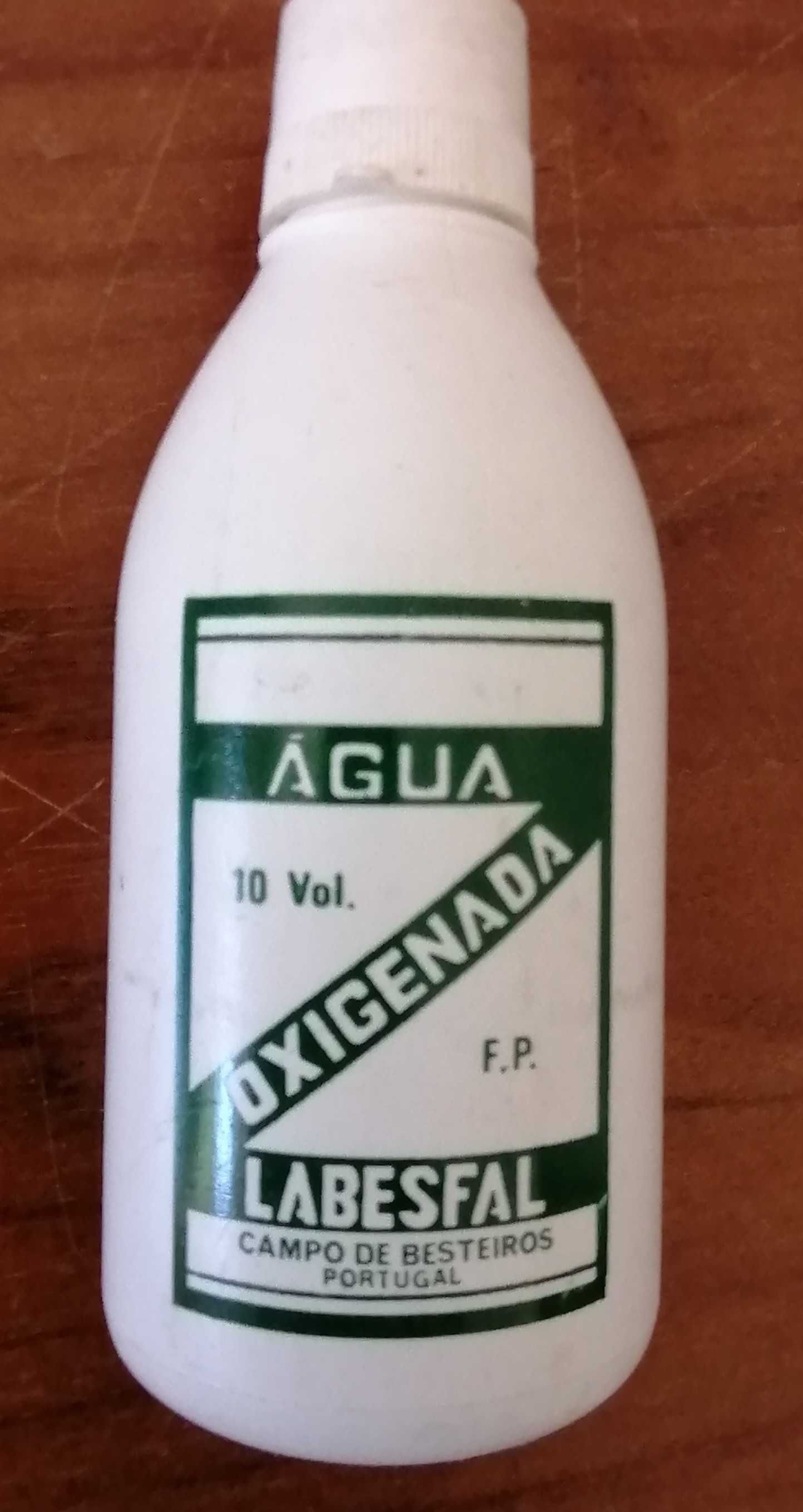 Frasco Água Oxigenada Labesfal – Colecionismo