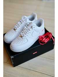 Nike Air Force 1 Low Supreme White EU 42