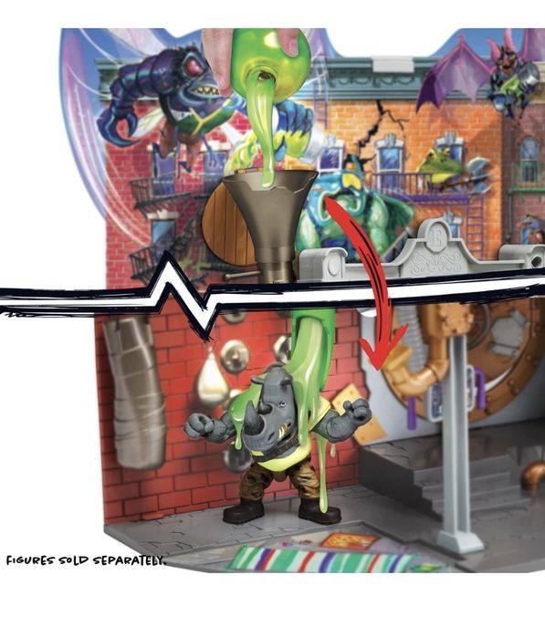 База черепашок  ниндзя ніндзя черепашки tnt sewer lair play set