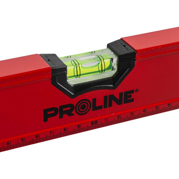 Poziomnica Aluminiowa 120cm 1,2M, 3X Libelki /oczka - Oryginał PROLINE