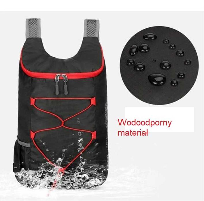 Plecak Trekkingowy 20L Składany Wodoodporny