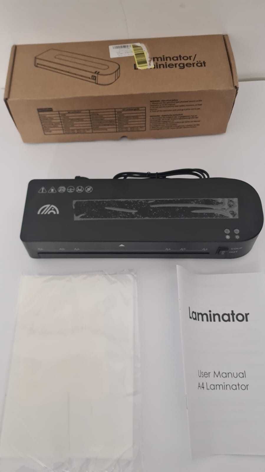 Laminator LM333 A4 na ciepło na zimno SPM270