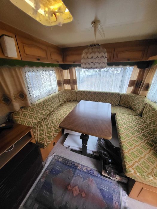 Przyczepa kempingowa knaus 9m DACH OCHRONNY NAMIOT