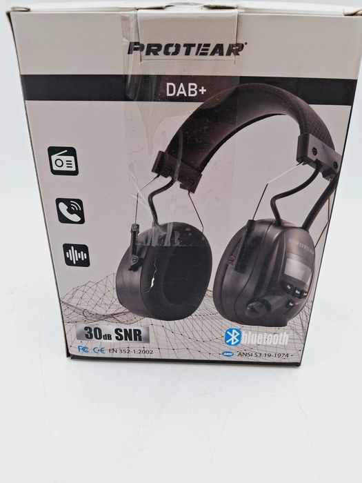 Słuchawki przeciwhałasowe Protear nauszniki ochronne Bluetooth z radie