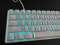 Klawiatura gamingowa mechaniczna 68 klawiszy RGB Red Switch