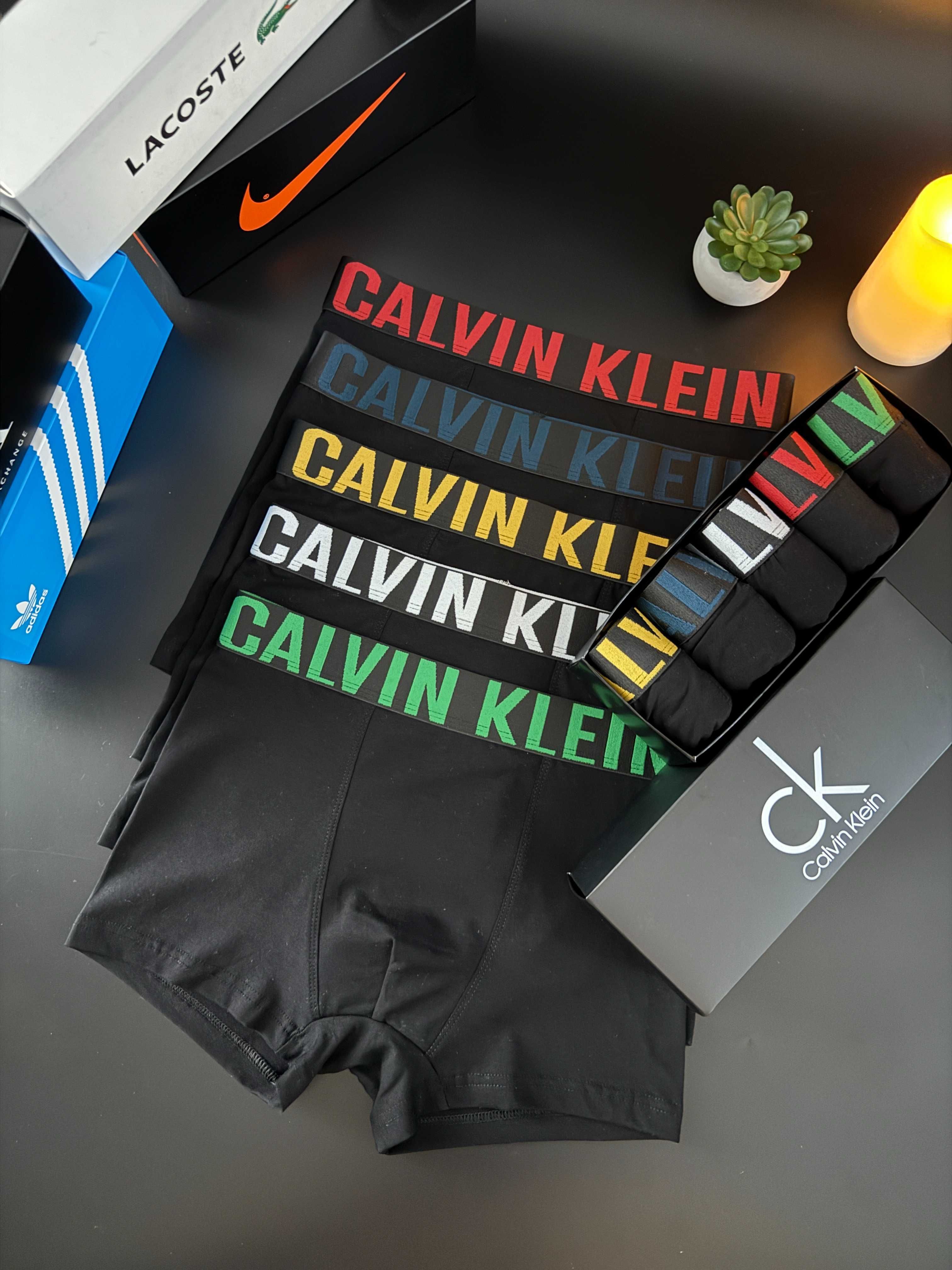 5шт -550 грн Чоловічі Труси Келвін Кляйн . Мужские трусы Calvin Klein