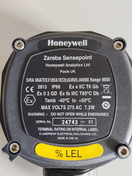 Detektor gazu Honeywell Zareba Sensepoint