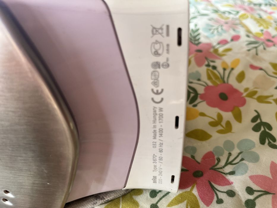 Электро утюг Ровента 2 000 w.   Braun 1700 w.