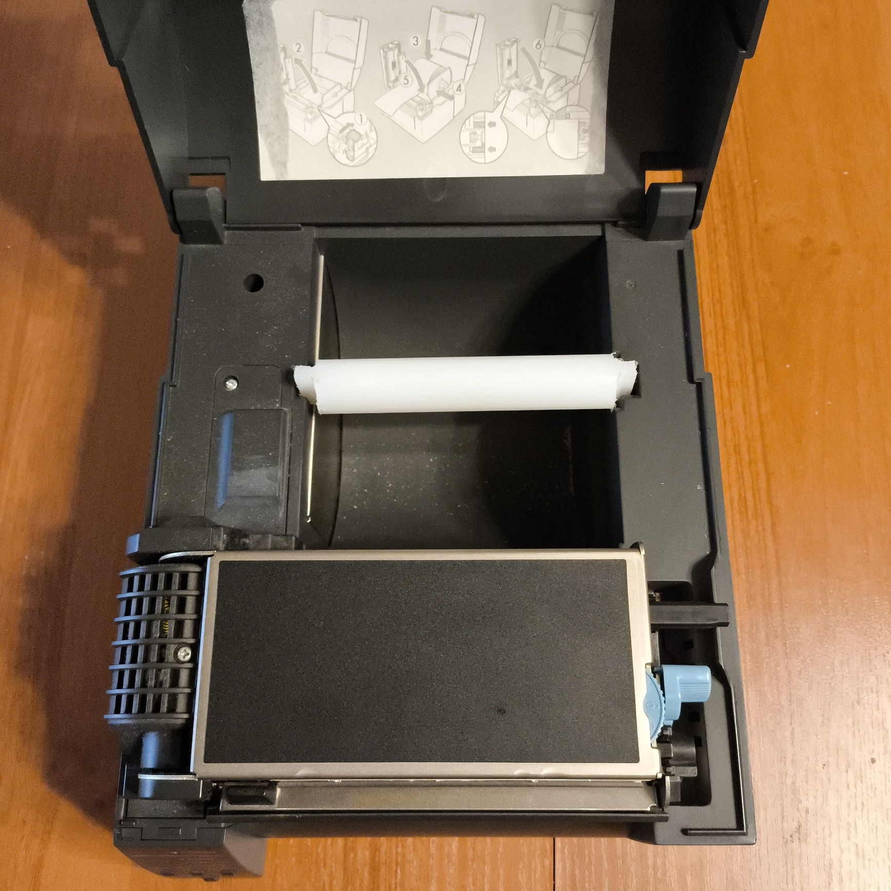 Drukarka etykiet Citizen CLP-521 uszkodzona