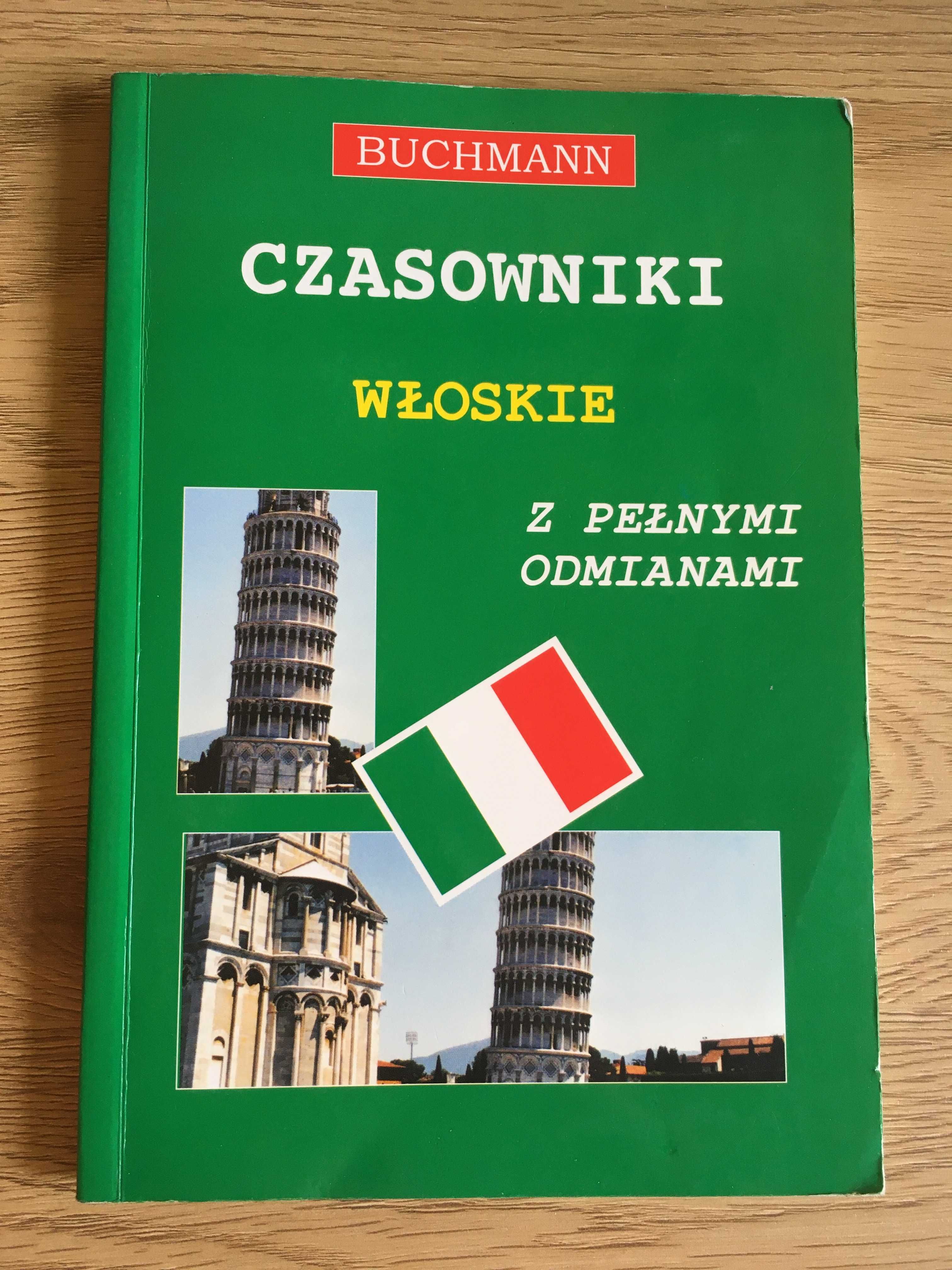Książka czasowniki włoskie z pełnymi odmianami