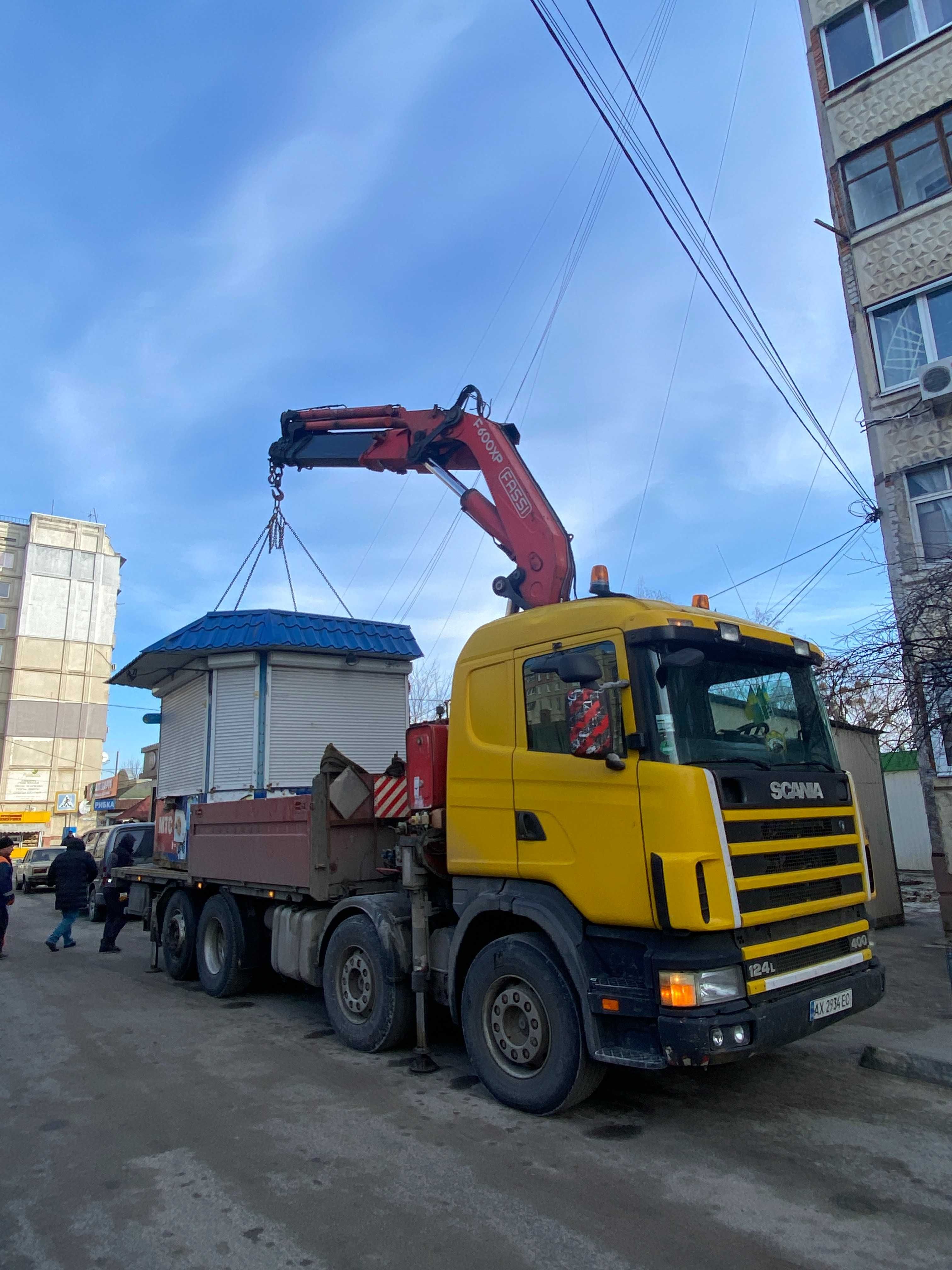 Аренда манипулятора (перевозка кирпича, газоблок), послуги маніпулятор