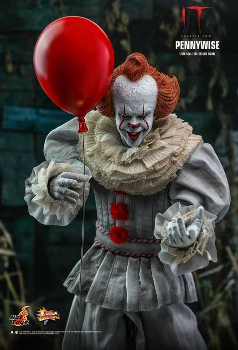 HOT TOYS IT Chapter Two Pennywise 1/6th Scale Collectible Figure.