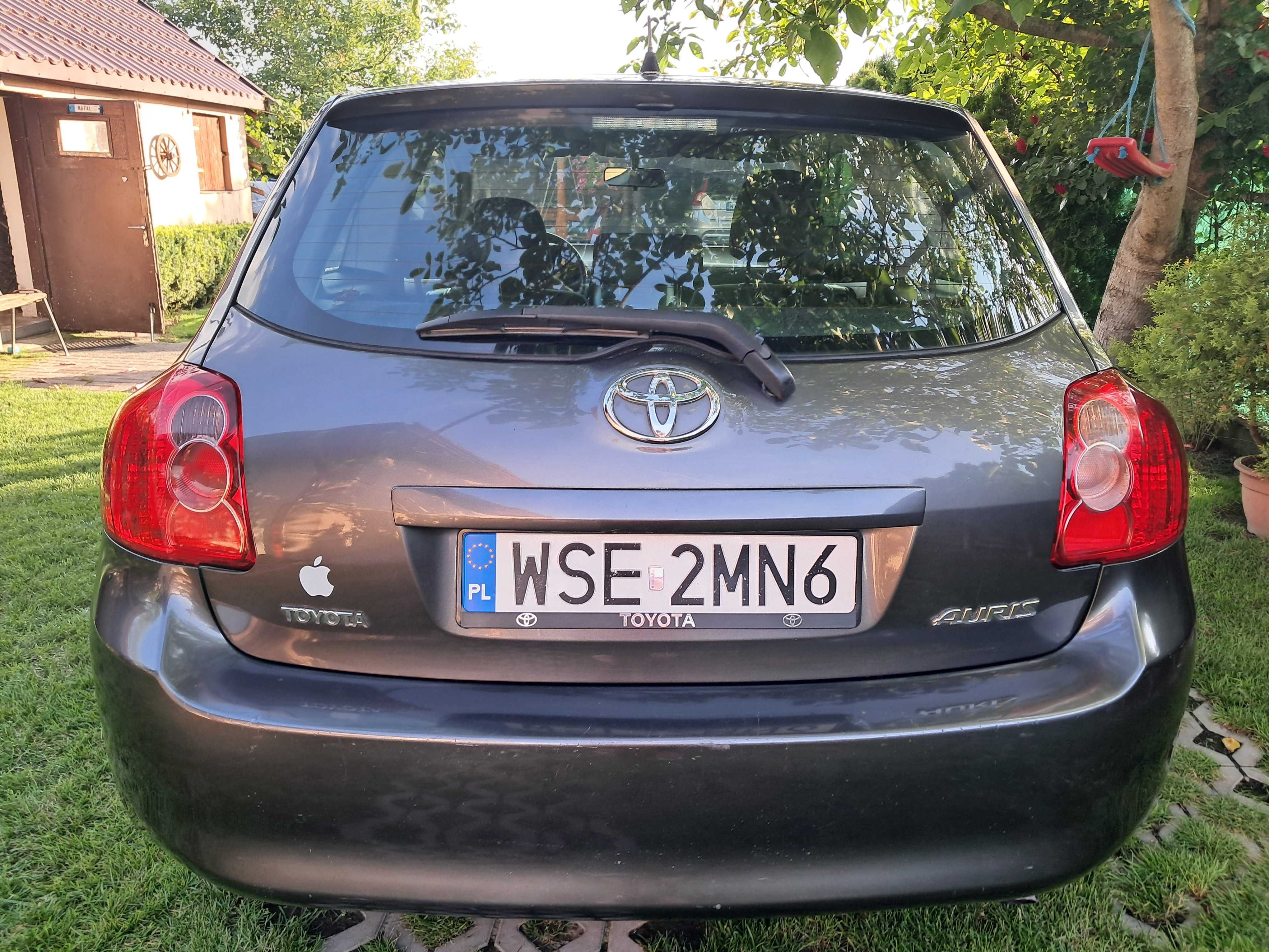 Toyota Auris benzyna + gaz 2007